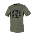 T-Shirt mit Logo Brush
