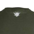Basic T-Shirt Grün mit weißem Logo